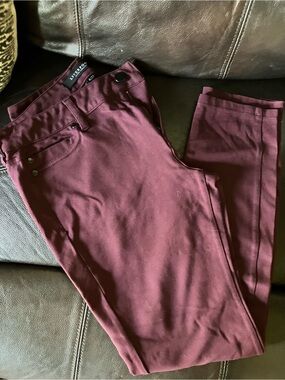 Liverpool Jeans Company Maroon Skinny Jeans